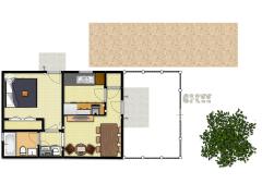 cozy house 1 - First design made with Floorplanner