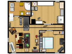 home - Basement 1 made with Floorplanner