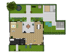 Appartement - Eerste ontwerp made with Floorplanner