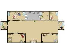 Dorms - type a name made with Floorplanner