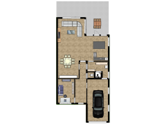 nils en mel - Eerste ontwerp made with Floorplanner