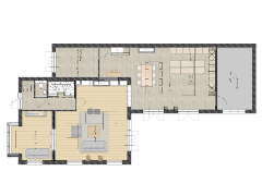 Kavel 4 - Eerste ontwerp made with Floorplanner