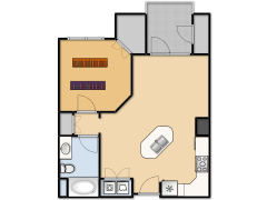 Florence - Eerste ontwerp made with Floorplanner