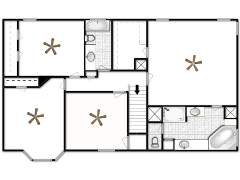 1802 Country Walk Lane - First design made with Floorplanner