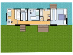 droomboot - 3dW1ABenedWenv4 made with Floorplanner