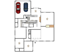 Leicester St 1414 - My first design made with Floorplanner