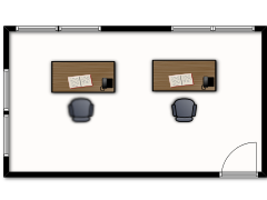 Legacy Processor Office - First design made with Floorplanner