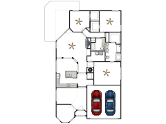 Lake Worth Trail 937 - My first design made with Floorplanner