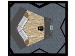 Shan's Music Studio - Version 1.0 made with Floorplanner