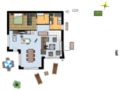 Clermont - Elian RDC made with Floorplanner